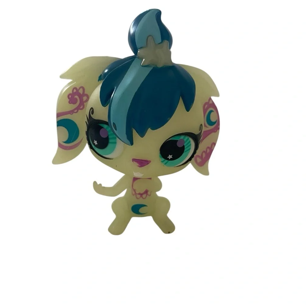 Littlest Pet Shop Moonlite Fairies STAR GLOW FAIRY Glows in the dark